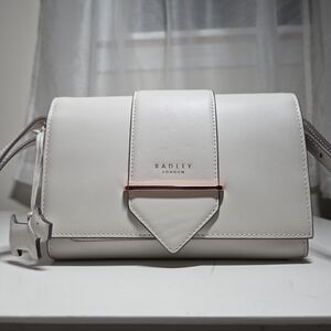 Radley London White Crossbody Bag